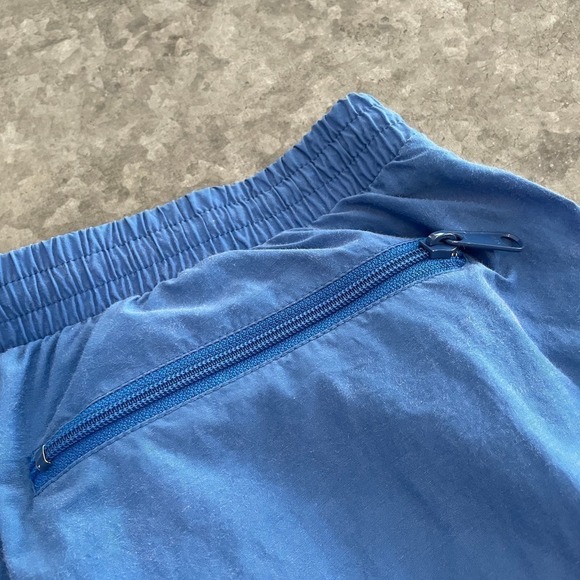 Vintage Izod Lacoste Windbreaker Jogger Pants Mens XL Blue Baggy 90s MC Hammer - Picture 12 of 16